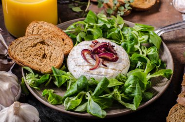 Kızarmış peynirli peynir.