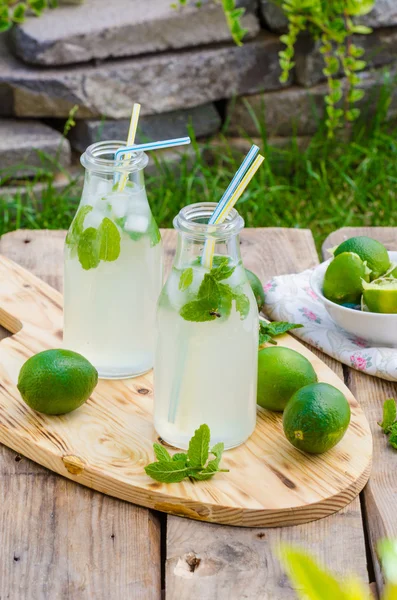 Homemade mint lemonade — Stock Photo, Image