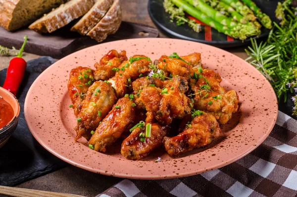 Alitas calientes de pollo — Foto de Stock