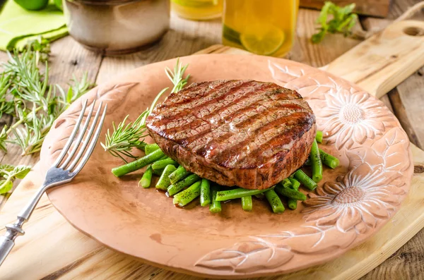 Rinderlende Steak — Stockfoto