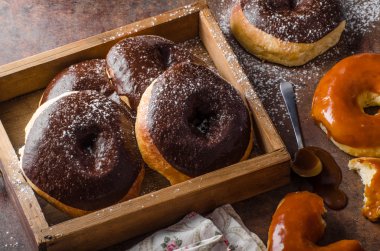 Ev yapımı çörek iki tür