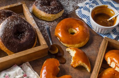 Ev yapımı çörek iki tür