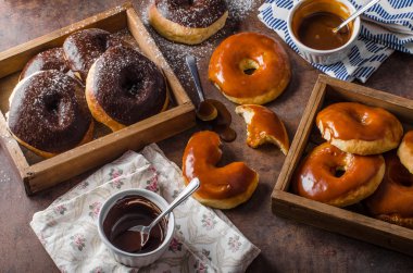 Ev yapımı çörek iki tür