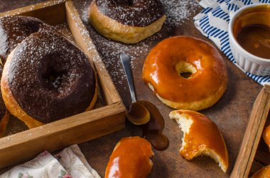 Ev yapımı çörek iki tür