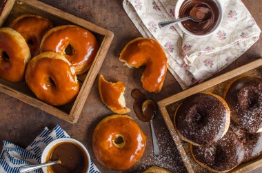 Ev yapımı çörek iki tür