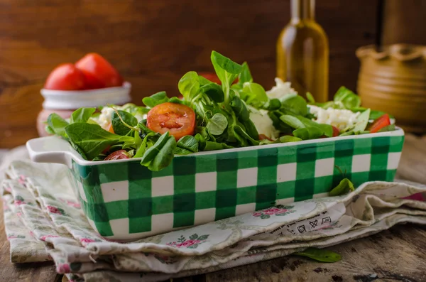 Verse lentesalade — Stockfoto