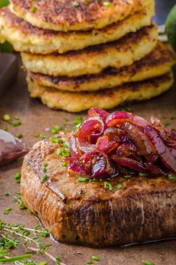 lezzetli sığır eti biftek