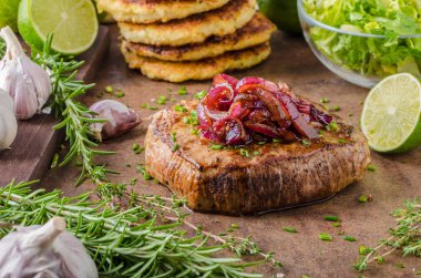 lezzetli sığır eti biftek