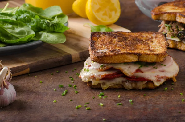 Baked french toast — Stock Photo, Image