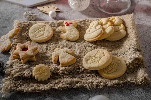 Doces Natal Originais Caseiros Para Próximas Férias — Fotografia de Stock