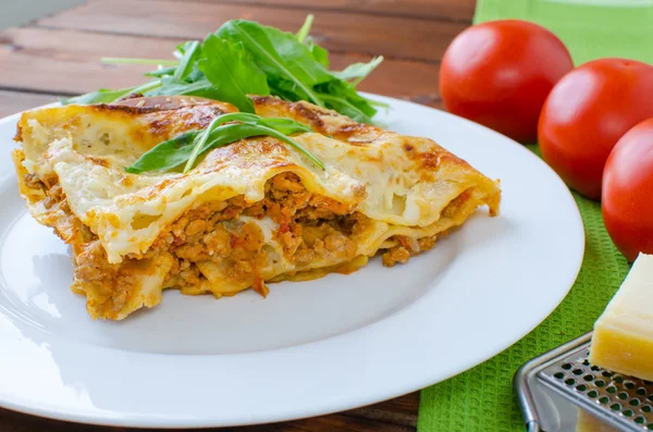 Lasagne bolognese — Stock fotografie