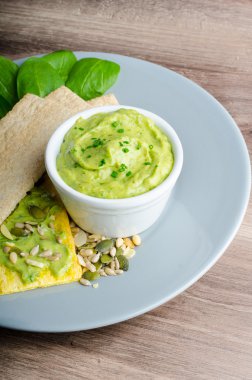 Avokado-ayran Yeşil Tanrıça DIP