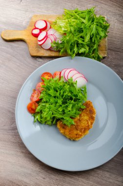 ekmekli domuz eti parmesan peyniri