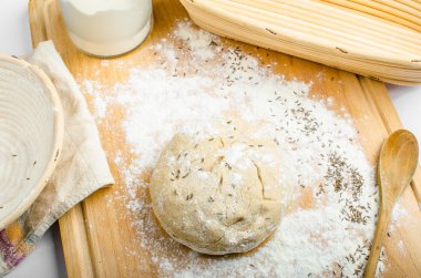 Ekmek bir sepet içinde ev - Dinlendirme