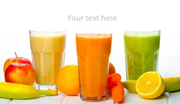 Smoothie day, time for healthy drink — Stock Photo, Image