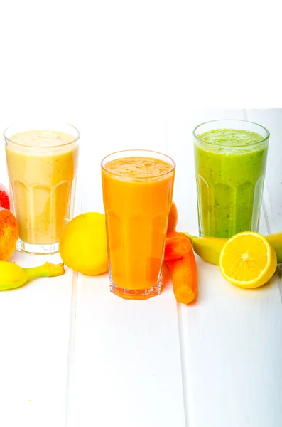 Smoothie dag, tijd voor gezonde drank — Stockfoto