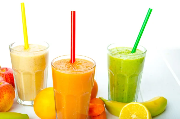 Smoothie-Tag, Zeit für gesundes Getränk — Stockfoto