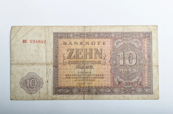 Stare banknoty niemieckie, pieniądze — Zdjęcie stockowe