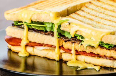Panini tost üç kat