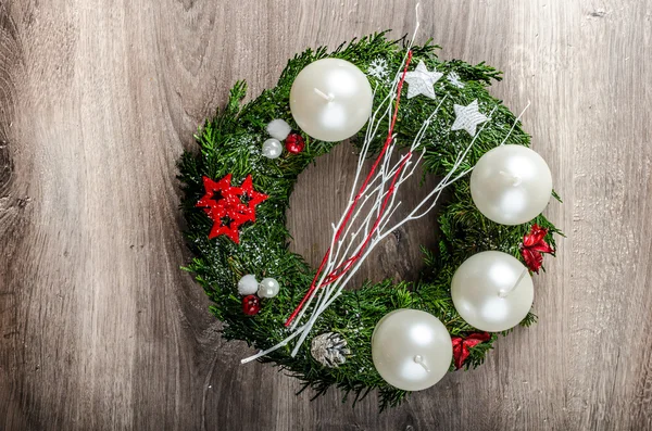 Adventskranz — Stockfoto