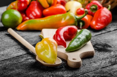 Biyo biber bahçeden