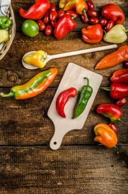 Biyo biber bahçeden