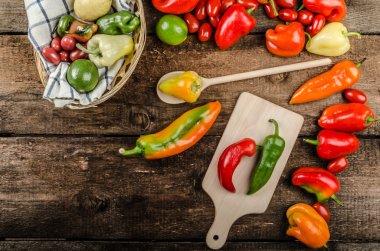 Biyo biber bahçeden