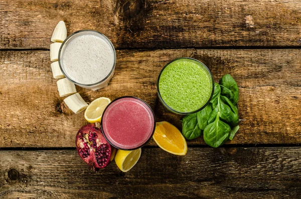 Gesunder Smoothie - sauber essen — Stockfoto