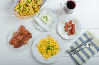 doyurucu bir kahvaltı