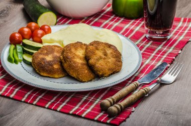 Kıyılmış et kırıntıları