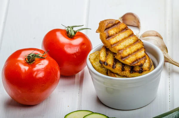 Sopa de verduras cremosa — Foto de Stock