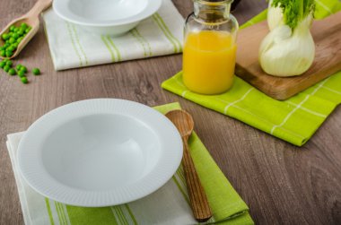 Bahar çorba hazırlama