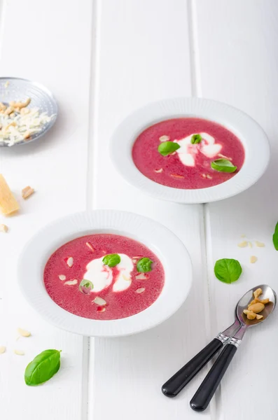 Soup from beet — Stock Image Soup from beet Stock Photo