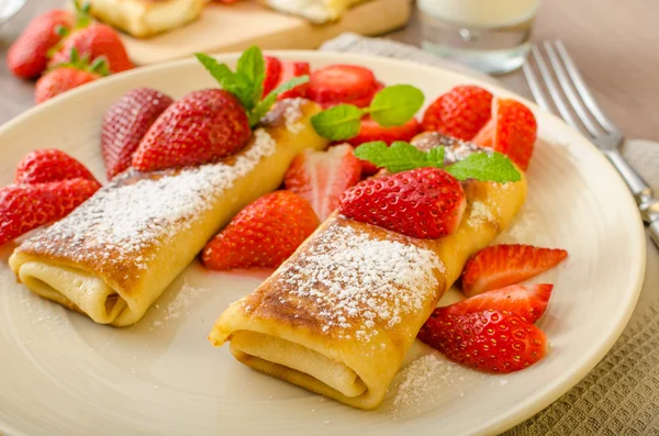 Blintzes de queijo — Fotografia de Stock