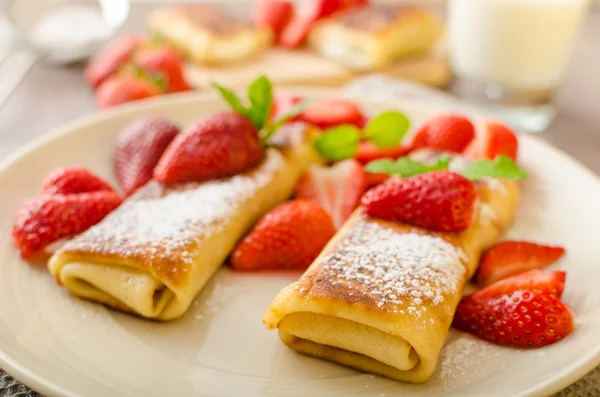 Blintzes de queso — Foto de Stock