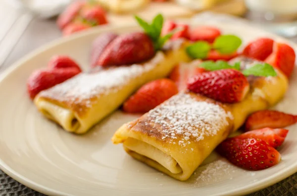 Cheese Blintzes — Stock Photo, Image