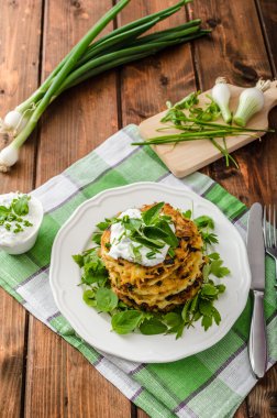 ev yapımı patates pancakes