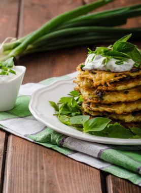 ev yapımı patates pancakes