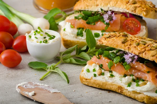 Sano Snack di pesce — Foto Stock