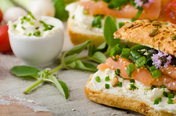 Sano Snack di pesce — Foto Stock