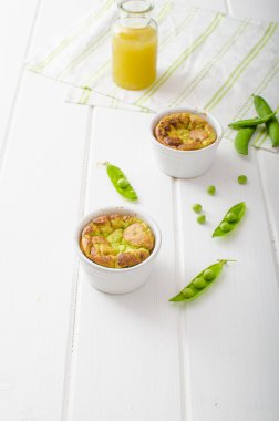 Bezelye sufle