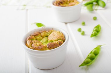 Bezelye sufle