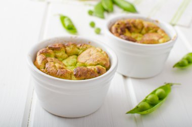 Bezelye sufle