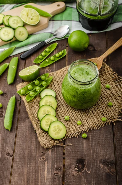 Batido de pepino — Fotografia de Stock