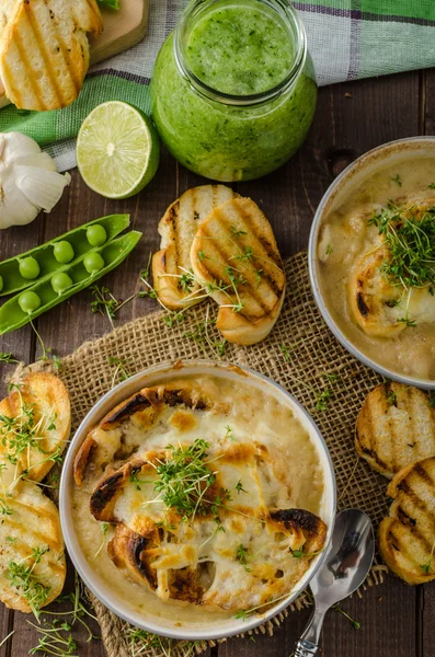 Zuppa di aglio — Foto Stock