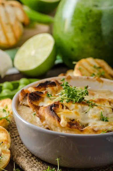 Garlic soup — Stock Image Garlic soup Stock Image