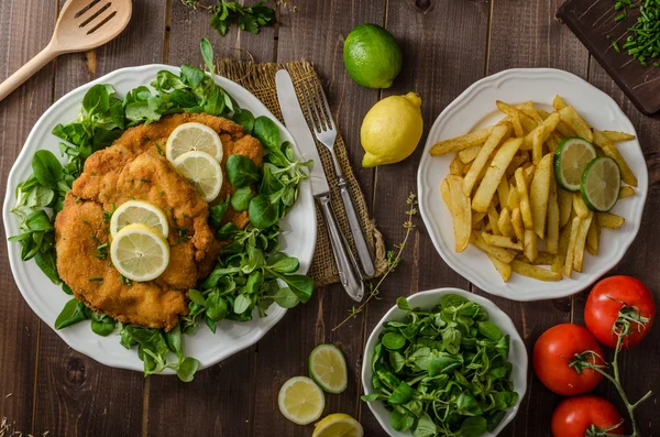 Schnitzel tedesco — Foto Stock