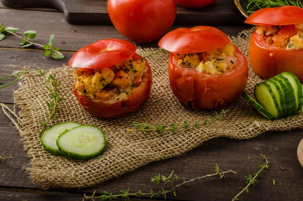구운된 토마토 박제 — 스톡 사진