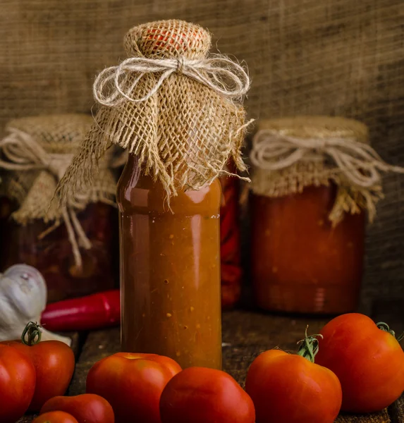 Ketchup fatto in casa — Foto Stock