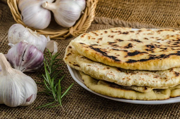 Hint ekmek naan — Stok fotoğraf